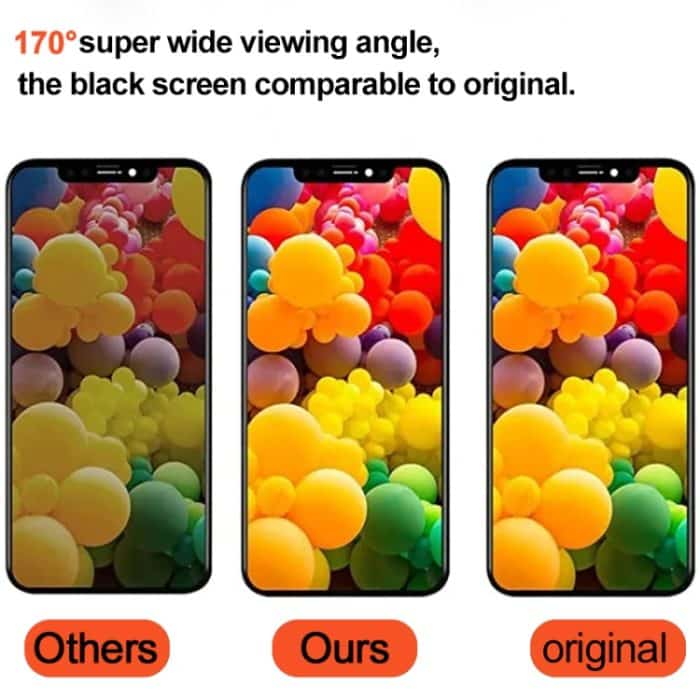 RJ Incell Cof Screen LCD-Bildschirm und Digitizer-Vollmontage für iPhone 12 Pro Max – Bild 7