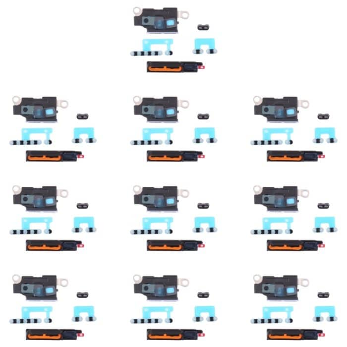 10 Stück Lautsprecher aus staubdichtem Netz mit Rahmen für iPhone 12 Pro Max, For iPhone 12 Pro Max (with Frame) – Bild 1