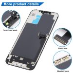 JK In-Cell-TFT-LCD-Bildschirm für iPhone 12 Pro Max mit Digitizer-Vollmontage – Bild 3