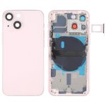Für iPhone 13 mini Akku-Rückseite mit Seitentasten, Kartenfach, Power- und Lautstärke-Flexkabel und kabellosem Lademodul, For iPhone 13 mini (Assembly)