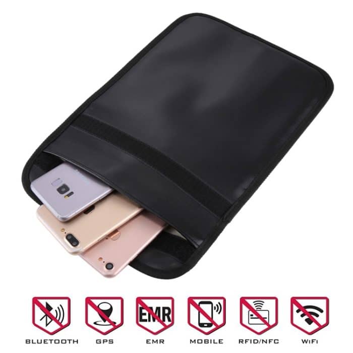 Anti-Strahlungs-Signalblocker-Hülle für Mobiltelefone, Größe: 28 cm x 22,7 cm, 28x22.7cm – Bild 7