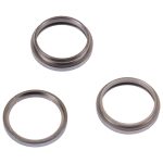 Für iPhone 14 Pro 3PCS Rückkamera Glaslinse Metall Außenschutz Hoop Ring, For iPhone 14 Pro – Bild 3