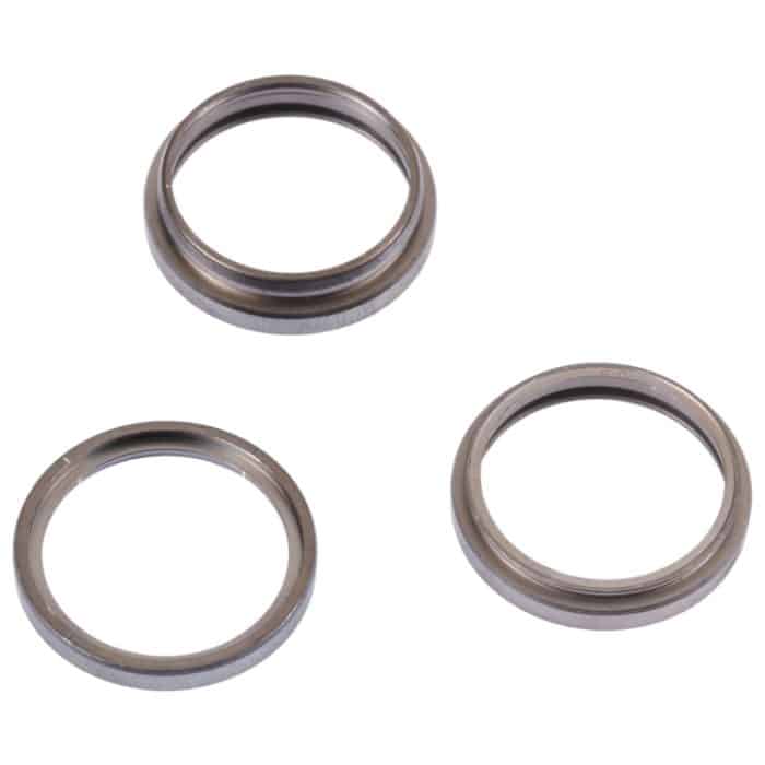 Für iPhone 14 Pro Max 3PCS Rückkamera Glaslinse Metall Außenschutz Hoop Ring, For iPhone 14 Pro Max – Bild 3