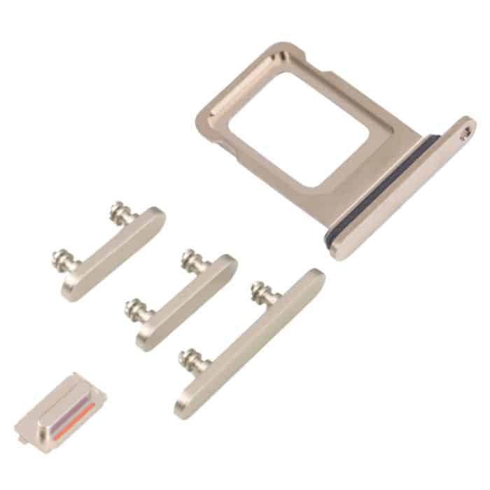 SIM-Kartenfach + SIM-Kartenfach + Seitentasten für iPhone 14 Pro, For iPhone 14 Pro – Bild 2
