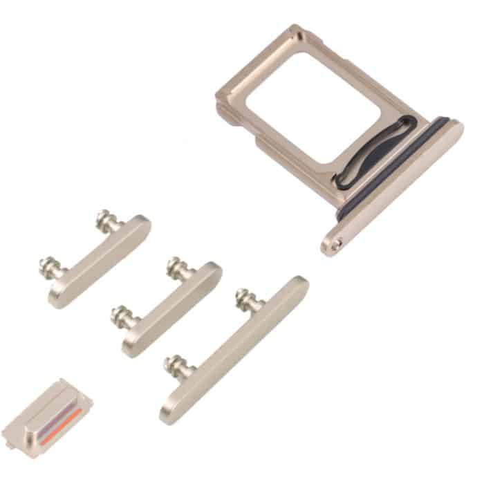 SIM-Kartenfach + SIM-Kartenfach + Seitentasten für iPhone 14 Pro, For iPhone 14 Pro – Bild 3
