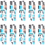 Für iPhone 14 Plus 10 Stück Mainboard-Schwamm-Schaumstoff-Pads + Kühlkörper-Graphit-Aufkleber