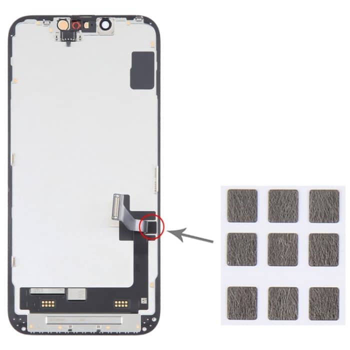 100/Set Bildschirmschweißaufkleber für iPhone 14/14 Plus – Bild 5