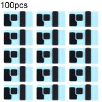 100/Set schwarzer LCD-Klebeaufkleber für iPhone 14/14 Plus