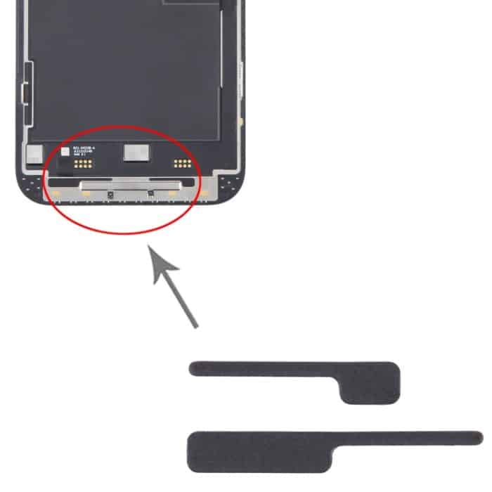 100/Set für iPhone 14 Pro Max LCD-Halterung, Schwamm-Schaumstoff-Pads – Bild 5