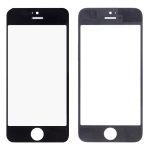 5 Stück Schwarz + 5 Stück Weiß für iPhone 5 und 5S Frontscheibe, äußere Glaslinse, 5 Black 5 White for i5 & 5S – Bild 4