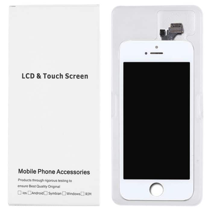 50 PCS Kartonverpackung White Box für iPhone 5 LCD-Bildschirm und Digitizer-Vollmontage – Bild 5