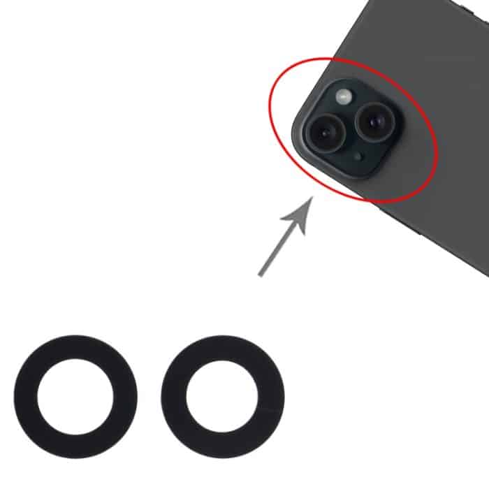 Für iPhone 15 Plus 2-in-1-Rückkameraobjektiv – Bild 4