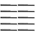 Für iPhone 15 Pro / 15 Pro Max 10 Stück Ohrhörer-Empfänger-Netzabdeckungen