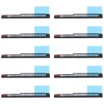 Für iPhone 15/15 Plus 10 Stück Ohrhörer-Empfänger-Netzabdeckungen