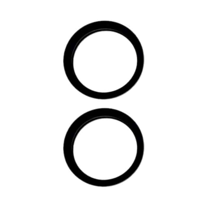 IP5P0078B.jpg Für iPhone 15/15 Plus 2 Teile/satz Rückkamera Glaslinse Metall Außenschutz Hoop Ring, For iPhone 15 / 15 Plus – Bild 1