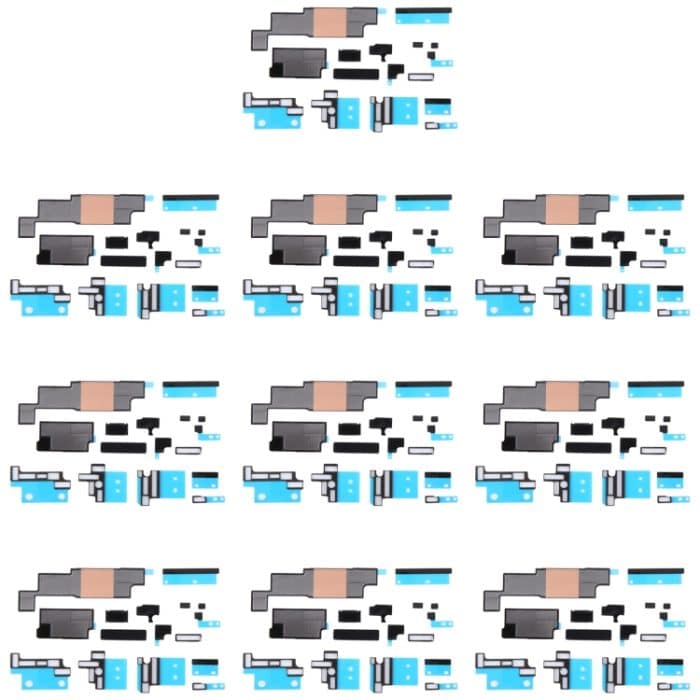 IP5P9931.jpg Für iPhone 15/15 Plus 10 Sets Mainboard-Kühlkörper-Aufkleber + FPC-Schwamm-Schaumstoff-Pads – Bild 1