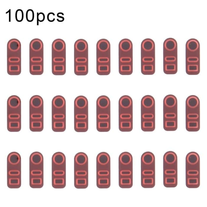 IP5P9932.jpg Für iPhone 15 / 15 Plus / 15 Pro / 15 Pro Max 100 Sets Frontkamera-Erkennungsaufkleber – Bild 1