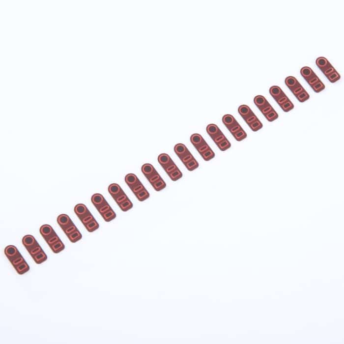 Für iPhone 15 / 15 Plus / 15 Pro / 15 Pro Max 100 Sets Frontkamera-Erkennungsaufkleber – Bild 2