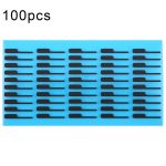 Für iPhone 15 Pro Max 100 Sets LCD-Unterseite Schwarzer Klebeaufkleber (01)