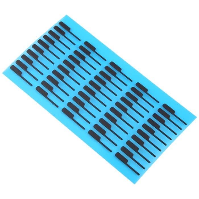 Für iPhone 15 Pro Max 100 Sets LCD-Unterseite Schwarzer Klebeaufkleber (01) – Bild 3