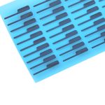 Für iPhone 15 Pro Max 100 Sets LCD-Unterseite Schwarzer Klebeaufkleber (01) – Bild 4