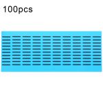 Für iPhone 15 Pro Max 100 Sets LCD-Unterseite Schwarzer Klebeaufkleber (02)