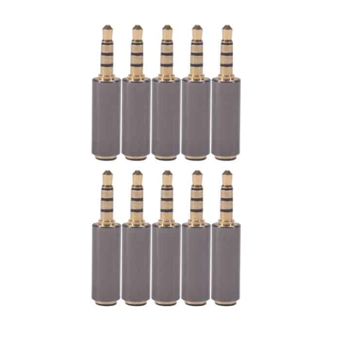 IP6D0404.jpg 10 PCS CTIA- und OMTP-Kopfhörermikrofon Universal System Conversion Plug – Bild 1