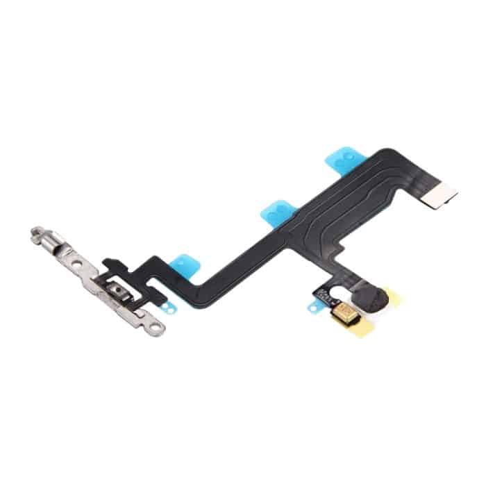 Power Button & Flashlight Flex Kabel mit Halterungen für iPhone 6 – Bild 4