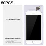 50 PCS Kartonverpackung White Box für iPhone 6s Plus und 6 Plus LCD-Bildschirm und Digitizer-Vollmontage