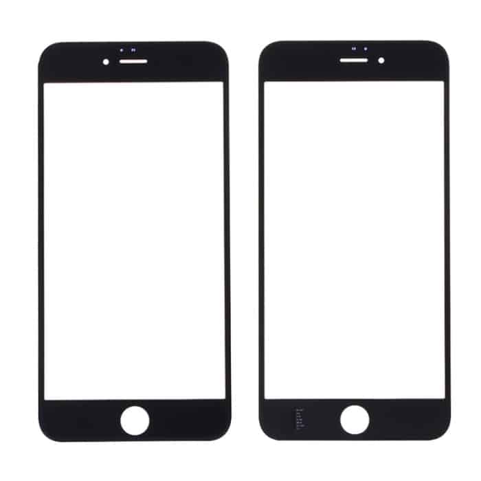 5 Stück Schwarz + 5 Stück Weiß für iPhone 6s und 6 Frontscheibe, äußere Glaslinse, 5 Black 5 White for i6s – Bild 4