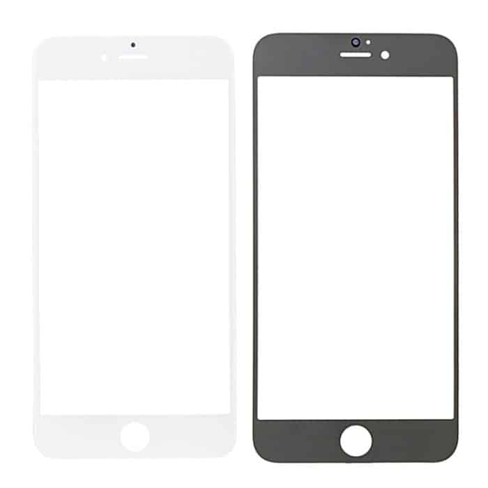 5 Stück Schwarz + 5 Stück Weiß für iPhone 6s und 6 Frontscheibe, äußere Glaslinse, 5 Black 5 White for i6s – Bild 5