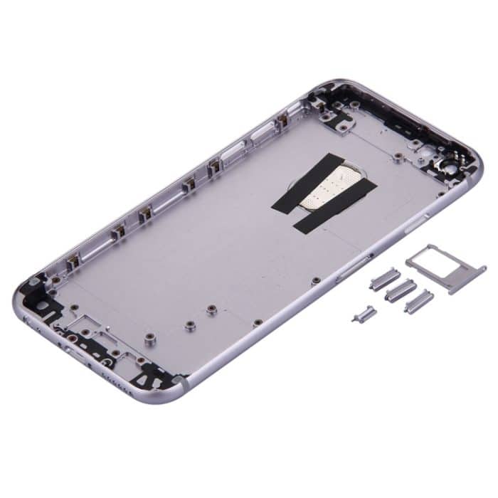 5 in 1 für iPhone 6s (Rückseite + Kartenfach + Lautstärketaste + Ein-/Aus-Taste + Stummschalter-Vibrationstaste). Vollständig montierte Gehäuseabdeckung, For 6s, For iPhone 6s (with side Key), For iPhone 6s (with Side keys), For iPhone 6s – Bild 4