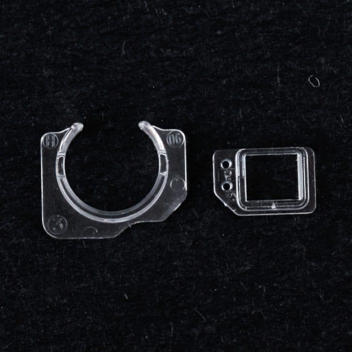 10 PCS für iPhone 6s & 6s Plus Universal-Frontkameramodul Objektivabdeckung Rahmenhalter und Führungs-Näherungslichtsensor-Rahmensatz – Bild 2