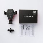 C6 Schwerkraft-Induktions-Auto-Qi-Wireless-Ladegerät, schnelles Aufladen, Lüftungsschlitz-Telefonhalter – Bild 11