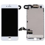 Die vollständige Baugruppe aus LCD-Bildschirm und Digitalisierer umfasst die Frontkamera für das iPhone 7, i7 Black with Camera, i7 White with Camera – Bild 3