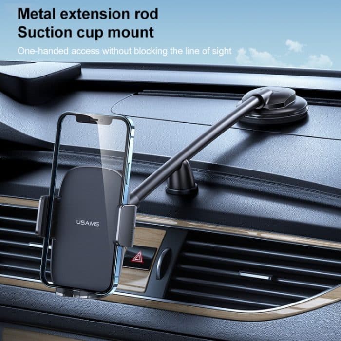 USAMS US-ZJ065 Car Center Console Windshield Mobiltelefonhalter – Bild 2