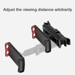 CHZ-06 Versenkbare Auto-Rückenlehnenhalterung für 7-14-Zoll-Handys/Tablets, For 7-14 inch Phones Red, CHZ-06 – Bild 4