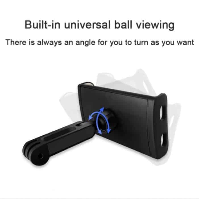 CHZ-06 Versenkbare Auto-Rückenlehnenhalterung für 7-14-Zoll-Handys/Tablets, For 7-14 inch Phones Red, CHZ-06 – Bild 6