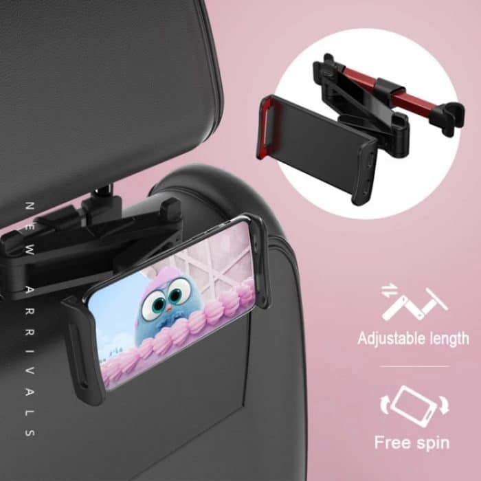 CHZ-06 Versenkbare Auto-Rückenlehnenhalterung für 7-14-Zoll-Handys/Tablets, For 7-14 inch Phones Red, CHZ-06 – Bild 8
