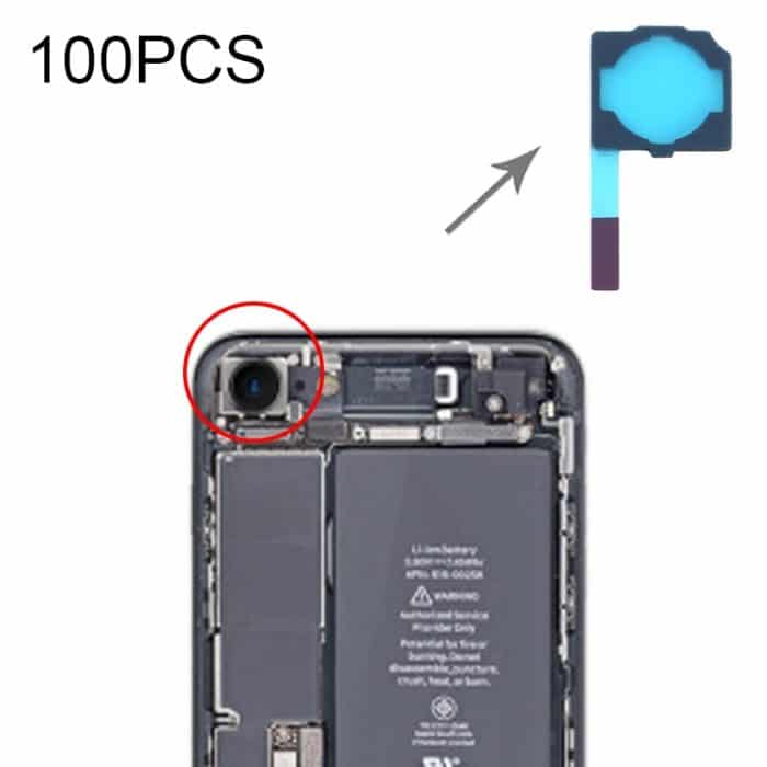 IP7G2695.jpg 100 PCS für iPhone 7 Rückkamera Staubdichte Schwammschaumpads – Bild 1