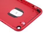 6 in 1 für iPhone 7 (Rückseite (mit Kameraobjektiv) + Kartenfach + Lautstärketaste + Ein-/Aus-Taste + Stummschalter-Vibrationstaste + Schild) Vollständig montierte Gehäuseabdeckung, For iPhone 7(Assembly), For iPhone 7 (Red White)... – Bild 5