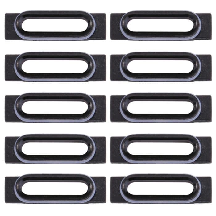 10 Stück für iPhone 7 Ladeanschluss-Halteklammern, For 7 Black, For 7 Gold, For 7 Rose Gold, For 7 Silver – Bild 1