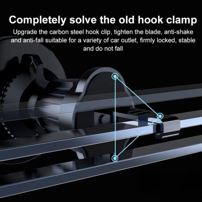 Wlons Air Outlet Transparenter magnetischer Autohalter – Bild 7