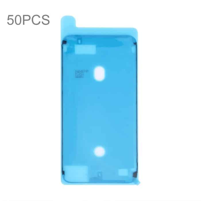 50 PCS für iPhone 7 Plus Frontgehäuse LCD-Rahmen Blende Platte Wasserdichter Klebstoff (Schwarz + Weiß) – Bild 1