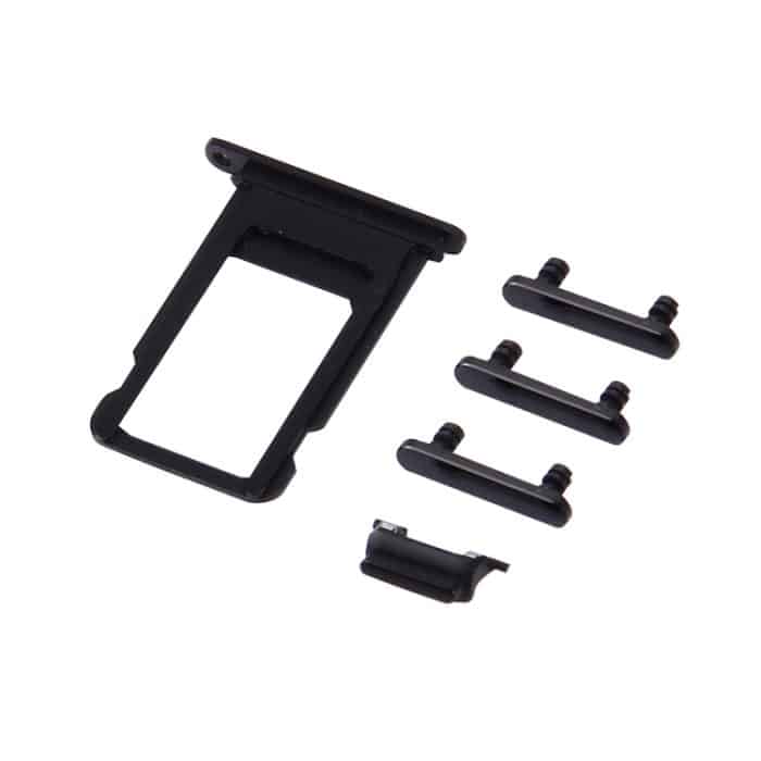 Kartenfach + Lautstärketaste + Ein-/Aus-Taste + Stummschalter-Vibrationstaste für iPhone 7 Plus, For iPhone 7 Plus – Bild 3