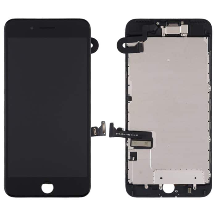 Die komplette LCD-Bildschirm- und Digitizer-Baugruppe umfasst die Frontkamera für das iPhone 7 Plus, i7 Plus Black with Camera, i7 Plus White with Camera – Bild 3