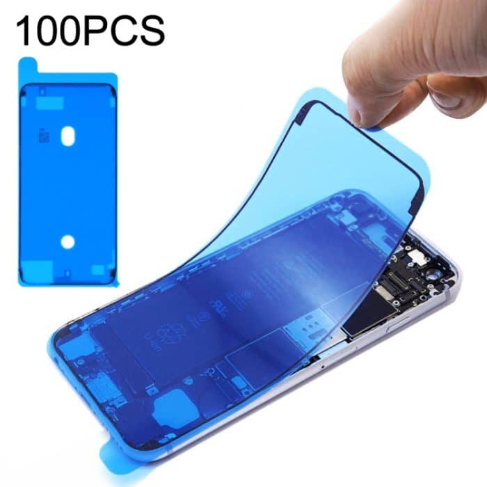 100 PCS LCD Frame Lünette Wasserdichte Klebestifte für iPhone 7 Plus – Bild 1