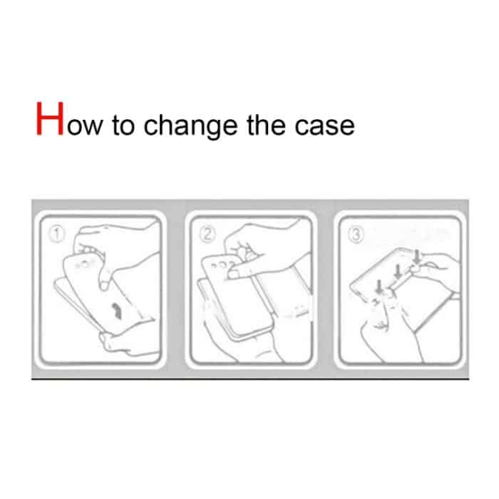 6-in-1 für iPhone 7 Plus (Rückseite (mit Kameraobjektiv) + Kartenfach + Lautstärketaste + Ein-/Aus-Taste + Stummschalter-Vibrationstaste + Schild) Vollständig montierte Gehäuseabdeckung, For iPhone 7 Plus, For iPhone 7 Plus (Red White)... – Bild 8