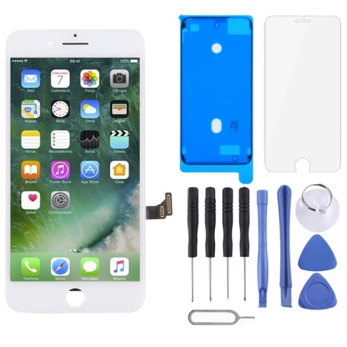 IP7P7103W.jpg Vollständige Montage von LCD-Bildschirm und Digitalisierer für iPhone 7 Plus, i7 Plus White, i7 Plus Black – Bild 1