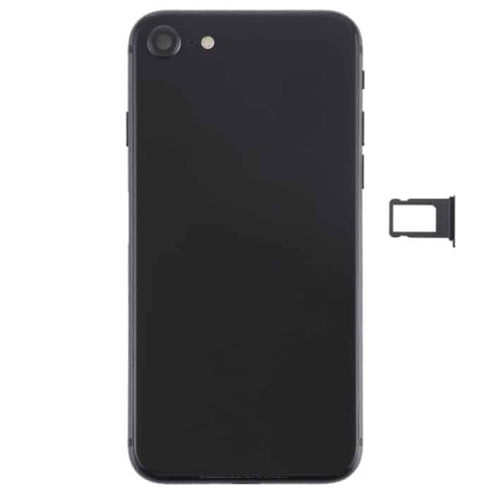 Akku-Rückabdeckung mit Seitentasten, Vibration, Lautsprecher, Klingelton, Ein-/Aus-Taste, Lautstärketaste, Flexkabel und Kartenfach für iPhone 8, For iPhone 8, For iPhone 8 (Full Assembly) – Bild 2